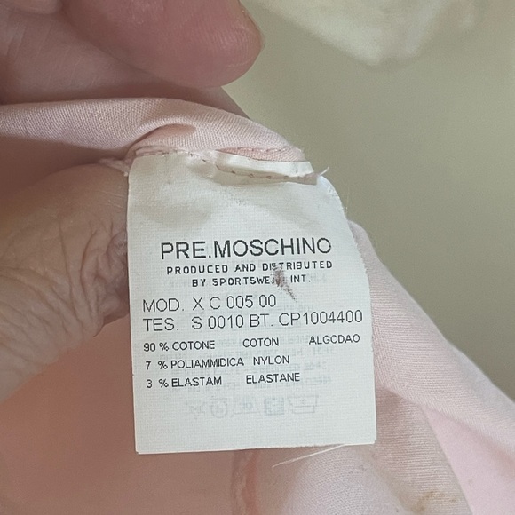 VINTAGE MOSCHINO JEANS TOP - Picture 9 of 11